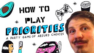 How to play Priorities Party Games [upl. by Clintock]