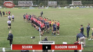 RUGBY REPORT SELKIRK v GLASGOW HAWKS  3922  PREMIERSHIP [upl. by Alyal]