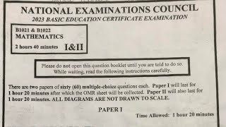 WAEC 2020 MATH PREP  Complete 50 Questions Solved on WASSCE 2019 Maths Past Question [upl. by Ecirtnahc299]