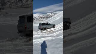 FJ40 and 80 series  lx 450  out playing in the snow [upl. by Zetes971]