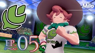 Lets Play Pokémon Sword amp Shield  Part 5  Turrfield Gym Leader Milo [upl. by Parks534]