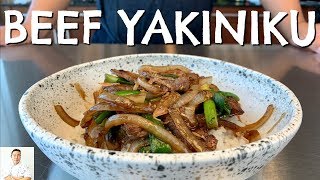 Beef Yakiniku Don  FAST FRIDAYS [upl. by Aem]