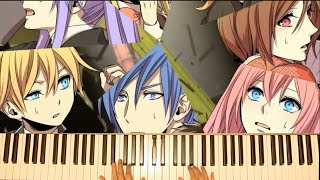 Piano 【Vocaloid 8】EveR ∞ LastinG ∞ NighT 【ボカロ8人】【 弾いてみた】 [upl. by Suiradal668]