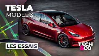 Tesla Model 3 la berline star des électriques en net progrès [upl. by Bernardine]