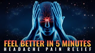 Quick Migraine Headache Pain Relief 174 Hz Music  Alpha Waves Heals migraine Nausea and Headache [upl. by Jessamyn]