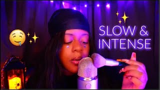 Slooow amp Intense ASMR Triggers for The BEST Sleep amp Tingles 💜✨ [upl. by Nauq]