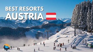 Top 10 Ski Resorts in Austria  202324 [upl. by Melquist]