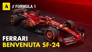 Ferrari SF24  Scopriamo assieme la nuova F1 2024 [upl. by Adamek]