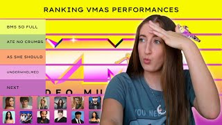 RANKING ALL 2024 VMAS PERFORMANCES  WHO WAS THE MOMENT vmas2024 musicawards vmas [upl. by Acireit]