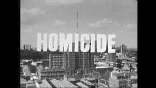 16mm Homicide Opening Titles BampW [upl. by Ano585]