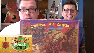 Crossbows and Catapults  Beer and Board Games [upl. by Onitnevuj975]