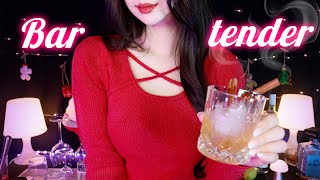 ASMRSub Cocktails At A Warm Jazz Bar In The Cold Winter🍹 Bartender Roleplay [upl. by Seton429]