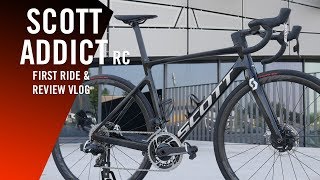 2020 Scott Addict RC First ride review Vlog [upl. by Neville]