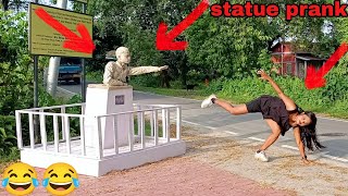 PRANK VIDEOS STATUE PRANK VIDEO [upl. by Michelle734]