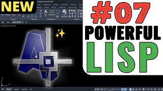 quot07 Powerful AutoCAD LISP Routines  CAD Tutorialsquot [upl. by Ebbie]