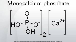 Monocalcium phosphate [upl. by Anerda]