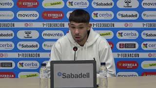 📺 RdP postpartit de David Astals  CE Sabadell  Celta Fortuna [upl. by Eednak]