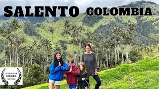 Wax Palm Trees in Salento Colombia 31 Most beautiful place on earth  101 days in Colombia [upl. by Kciv20]