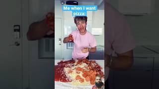 Who else loves pizza🥞🍞funny foodtiktok [upl. by Molahs]