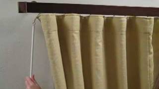 Wave Fold Drapery  How to hang for the perfect look [upl. by Einafpets]