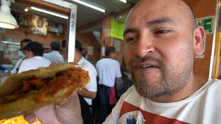 MERCADOS GASTRONÓMICOS CHILANGOS ¿GORDITAS DE PASTOR super precios en MERCADO MIXCOAC [upl. by Elleirb]