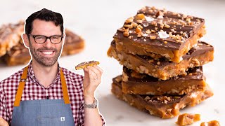 How to Make Toffee  My Favorite Holiday Treat [upl. by Benil]