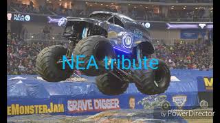 Monster jam NEA tribute video [upl. by Llevel986]