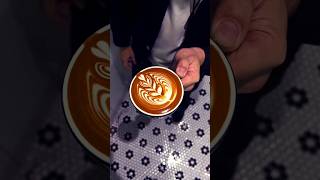 Latteart love its coffeart coffeeart coffee latteeart latteart trending viralshort [upl. by Ydnagrub128]