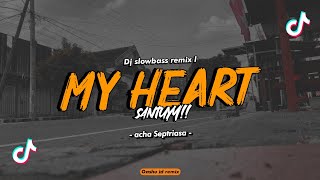 DJ Pernahkah kau menguntai  MY Heart VIRAL TIK TOK  Sangat Santuy OASHU id BOOTLEG [upl. by Soisatsana]