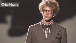 Sergio Corneliani Designer at Work  Mens Fall 2011 Milan Fashion Week  FashionTV  FTVcom [upl. by Evered]