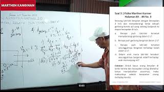 Kinematika Partikel Dua Dimensi  Bersama Marthen Kanginan part 9 [upl. by Sherar250]