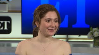 The Conners Star Emma Kenney Talks Johnny Galecki Spending More Time on the Series Exclusive [upl. by Anaz]