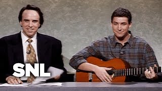 Weekend Update Adam Sandler on Thanksgiving  SNL [upl. by Kaya]