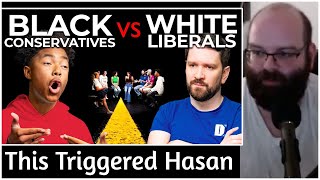 Destinys Appearance On Jubilee  Black Conservatives vs White Liberals  Middle Ground [upl. by Bar575]