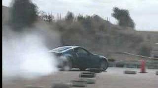 350z drifting archerfield gokart track [upl. by Ttihw]