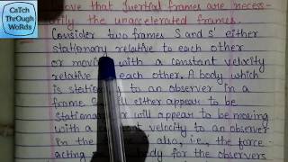 Frame of reference 2  Inertial frame of reference  BSC PHYSICS  Explained in hindi [upl. by Niatsirk]