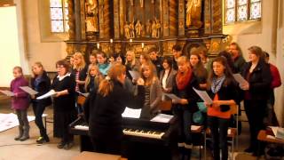 Schalom Kanon Ökumenischer Jugendchor Quedlinburg 20121111 [upl. by Davida]