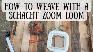 How to Weave on a Schacht Zoom Loom [upl. by Lebiralc]