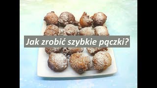 EKSPRESOWE MINI PĄCZKI Z SERKA HOMOGENIZOWANEGO [upl. by Armillda]