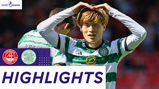 Aberdeen 13 Celtic  Kyogos Goal Keeps Champions On Top  cinch Premiership [upl. by Allx]