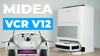 MIDEA VCR V12 ТОП ЗА СВОИ ДЕНЬГИ Мойка вдоль стен стирка сушка самоочистка🔥 ОБЗОР и ТЕСТ✅ [upl. by Gadmon256]