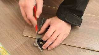 Laminate Flooring Drop Lock Click System Installation Guide [upl. by Gershom]