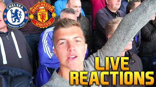 CHELSEA vs MANCHESTER UNITED INSANE LIVE REACTIONS [upl. by Amilb]