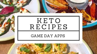 Keto Game Day Appetizer Recipes [upl. by Enayd862]