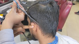 ASMR scissors only haircut sound alrayaanhairstudio [upl. by Nnylyoj]