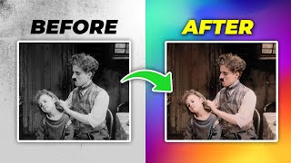 Turn Black and White Videos into Color with Free Video Colorizer [upl. by Ladiv111]