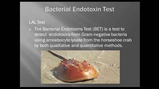 BET  Bacterial Endotoxin Test [upl. by Eseenaj]