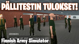 Olin PAREMPI PÄLLITESTIS kun STRANDEN  Finnish Army Simulator [upl. by Josias]