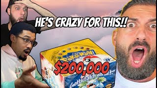 🔴 Live Famous YouTuber POKEREV Opens 200000 1st Edition Pokemon Box Watch Party [upl. by Ymarej]