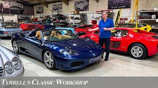 The Tyrrell Collection  Iains personal fleet  Tyrrells Classic Workshop [upl. by Aihsekal]